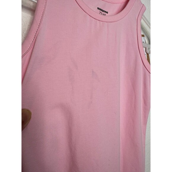 Minizone Baby Girls 6-12 Months Romper Jumpsuit Pink Sleeveless Stretchy NWT - Picture 9 of 9